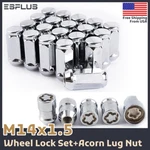 24PC Chrome M14X1.5 Wheel Lock + 1.8" Lug Nut Fit Nissan 22-2024 Armada/titan Xd New. Price: $36.99.