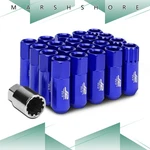 16+4 Key Lock M12X1.5 Thread Open Extended Blue 60MM Wheel Rim Lug Nut Set New. Price: $29.25.