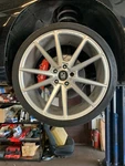 (4) 20" Koko Kuture Wheels Le Mans Silver Machined Rims (B43) Used. Price: $600.00.