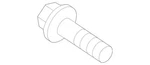Genuine Mercedes-benz Hexagon Head Bolt 910105-012010 New. Price: $21.27.
