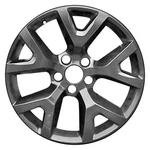For Jeep Cherokee 14-20 Alloy Factory Wheel Y-spoke Black Satin Clear 17X7.5 Used. Price: $263.13.