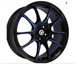 Konig Wheels Illusion 7X17 Black - Ball Cut Machine Rim Used. Price: $375.00.