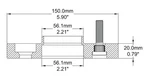 Coyote Archived 5100H Aa 5X100 M20 56 M12 25 New. Price: $45.70.