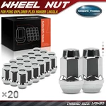 20X 1/2-20 Front & Rear Wheel Lug Nut Ford Explorer Dodge Challenger Lincoln New. Price: $30.99.