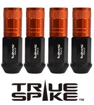 32 True Spike 80MM 14X1.5 Forged Steel Lug Nuts Extended Orange Tuner Style Caps New. Price: $229.95.