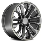 For Chevy K1500 88-92 Alloy Factory Wheels 6 Double-spoke Satin Gunmetal New. Price: $265.00.