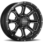 Ultra 219 Nemesis 18X9 8X6.5" +12MM Black/milled Wheel Rim 18" Inch New. Price: $297.99.