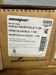 Box Of 8 Arrow Hart 5302B Black Duplex Receptacle L17 New. Price: $35.00.