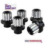 Billet Specialties LNRMS122050, Set Of Black Aluminum Race Lug Nuts Pack 1/2 New. Price: $107.05.