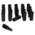 For Chevy Silverado 3500 01-13 Lug Wheel Installation Kit Black Cone Seat Tuner New. Price: $47.36.