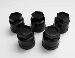 82-92 Camaro Z28 Firebird Black Lug Nut Plastic Screw On Covers 19MM 711-020-5 New. Price: $6.95.
