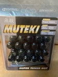 Muteki 20 Piece Wheel Tuner Lug Nuts (31885B/CLOSED END/12X1.25/BLACK) New. Price: $55.80.