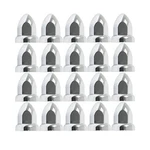 33MM Chrome Lug Nut Covers Semi Truck Push On Style Abs Plastic Set Of 20 New. Price: $15.63.