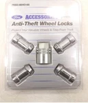 Genuine Ford Lincon Mercury Anti Theft Wheel Lock Set F6SZ1A043AA Oem 12MM-1.5 New. Price: $30.99.