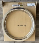 Oer 15" Stainless 1-1/2" Deep Rally Trim Ring Set Of 4 Chevy Chevrolet Wheels New. Price: $150.00.