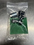 Toyota Oem Black Mcgard Wheel Set For Cars - Chrome Steel, 4 With Key Used. Price: $30.00.