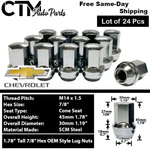 24X Chrome Chevy Oem Factory Lug Nuts M14X1.5 Silverado Tahoe Suburban Colorado New. Price: $35.19.