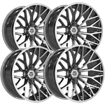 (set Of 4) Tis 566C 20X10 6X135 -24MM Chrome Wheels Rims 20" Inch New. Price: $2172.00.