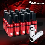 M14X1.5 Red 23MM Od 20PC Close End Ball Seat Wheel Lug Nut For 1992-2022 Benz New. Price: $67.49.