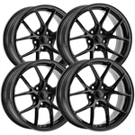 (set Of 4) Rock Forged FF10 18X8 5X120 +38MM Gloss Black Wheels Rims 18" Inch New. Price: $842.96.