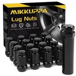 Mikkuppa 16PCS Lug Nuts, Black Spline Drive 17MM Hex M12X1.5, New. Price: $33.99.