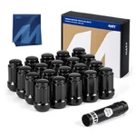 Orion Motor Tech Spline Lug Nuts With Cone Seat, M12X1.25, Black New. Price: $30.72.