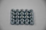 Set 20 12MM Open End Bulge Lug Nut 3/4" Hex Conical Seat M12X1.25 New. Price: $20.00.