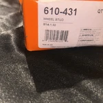 Dorman 610-431 M14-1.50 Serrated Wheel Stud 15.67MM Knurl, 80.25MM Box Of New. Price: $18.95.