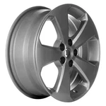 For Chevy Cruze 11 Cci 5-SPOKE Silver 17X7 Alloy Factory Wheel Remanufactured Used. Price: $262.09.