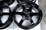 Kudo Racing Flow Formed 15X6.5 4X100 Full Black Single Drill Wheels Rim 11.2 Lbs New. Price: $514.00.