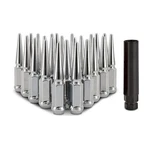 Mishimoto MMLG-SP1415-24CH Spiked Lug Nuts, M14X1.5, 24-PC Set New. Price: $120.88.