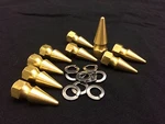 Transmission Kicker Side Cover Brass Spike Nut Shovelhead Panhead Twin 7112-19 New. Price: $23.00.