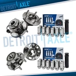 Front Rear Wheel Bearing Hubs 24PC Lug Nuts W/ Keys For 2010-17 Equinox Terrain New. Price: $266.62.