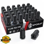 Sposuit M14X1.5 Lug Nuts For Chevy Silverado 2500 3500 Black 32 Pcs New. Price: $41.99.