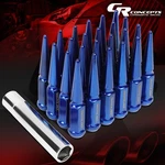 Jdm M14 X 1.5 23MM Od /112MM Tall 24PCS Close End Lug Nuts Set W/adapter Blue New. Price: $54.99.
