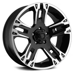 Ultra 235B Maverick Wheels 20X9 (18, 5X139.7, 106.5) Black Rims Set Of 4 New. Price: $1621.12.