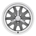 Legendary Wheel Co. 15"X7" HB45 Alloy Single Mustang 65-73 Charcoal/ Ma... New. Price: $245.95.