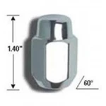 Chrome Lug Nuts Wheels Rims 1/2" Acorn Ford Mustang Explorer Jeep Dodge Ram 20 New. Price: $42.00.