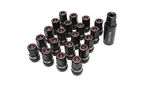Muteki Lug Nut Set 12X1.5 20PC Black W/ Red Ring HR3806BR New. Price: $136.00.