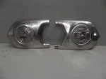 1952 Ford F1 Five Star Stainless Hood Trim Right And Left F-1 Truck Pickup Used. Price: $400.00.
