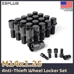 20PC Black M14X1.25 Lug Bolts Wheel Lock Combo 28MM Shank Fit Bmw Mini New. Price: $39.99.