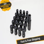 Wheel Mate HR3805TU Muteki 12X1.25 Titanium Chrome Open End Lug Nuts New. Price: $165.52.