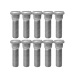 Mysttoo Wheel Studs M12X1.50 Lug 49MM Bolt X10, Silver New. Price: $27.54.