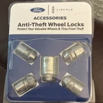 Anti- Theft Wheel Locks Used. Price: $25.00.