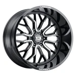 22X10 Vision 402 Riot Gloss Black Machined Face Wheel 6X5.5 (-19MM) New. Price: $377.86.
