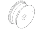 Genuine Ford Wheel Assembly RL3Z-1007-M New. Price: $573.78.