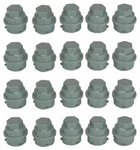 Dorman Grey Lug Nut Cover M24-2.0 Hex 19MM Set 20 For Chevy Buick Pontiac Saturn New. Price: $27.95.