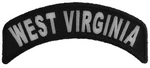West Virginia Patch Iron State Rocker- 4X1.75 Inch P1476 New. Price: $5.99.