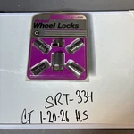 Mcgard 21153 Wheel Lock Set M12X1.25 Nut REG.SHANK.58"SHK/1.38"OAL-CHROME New. Price: $22.50.