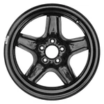 For Chevy Malibu 07-12 Cci 5-SPOKE Black 17X7 Steel Factory Wheel Replica New. Price: $120.25.